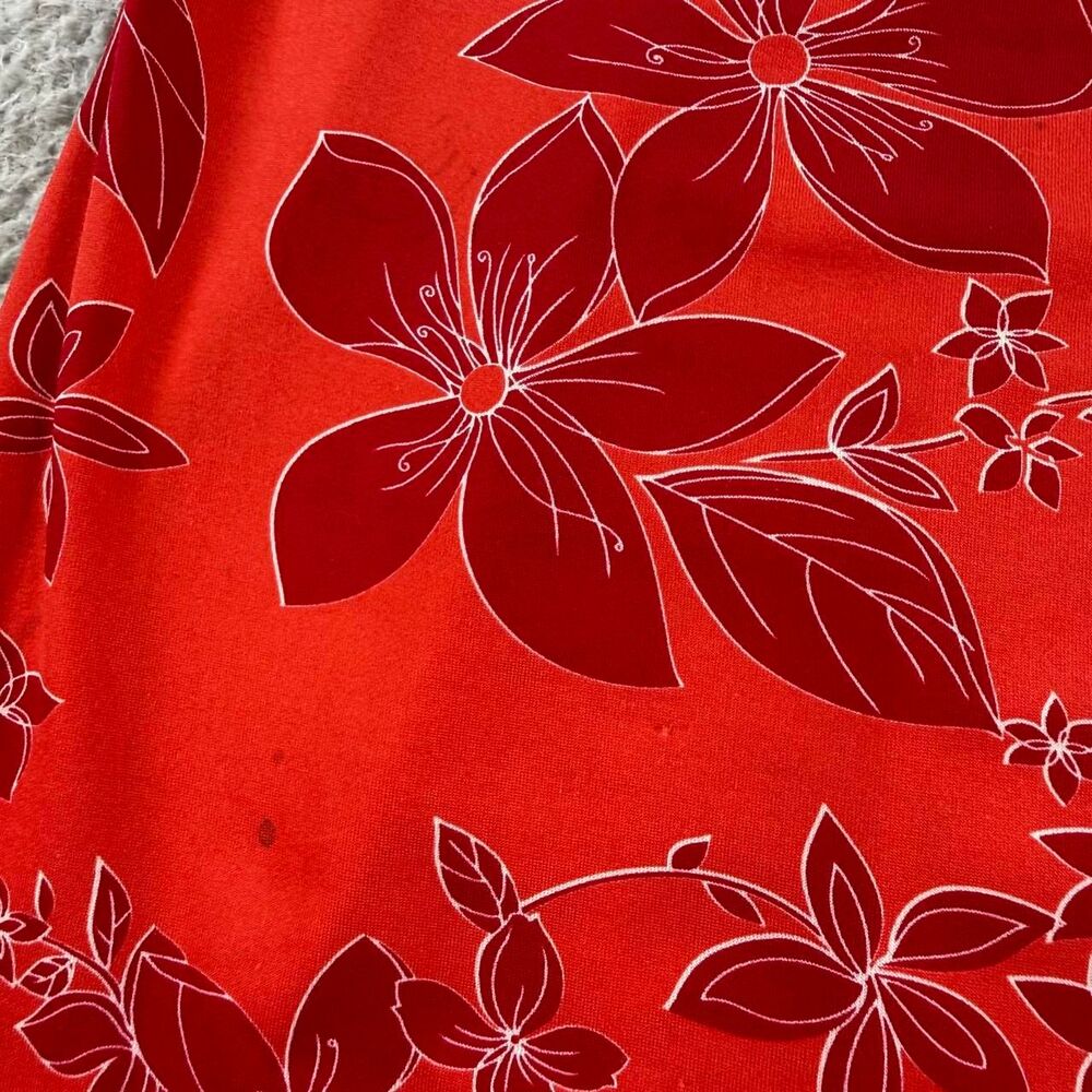 American-vintage Women's Red and Pink Dress - Picture 6 of 8